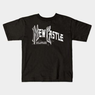 Vintage New Castle, DE Kids T-Shirt